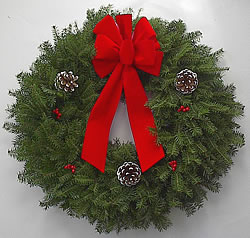 Christmas Wreath (24"Dec.)
