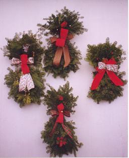 Christmas Door Swag