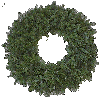 Christmas Wreath (Plain balsam 24")